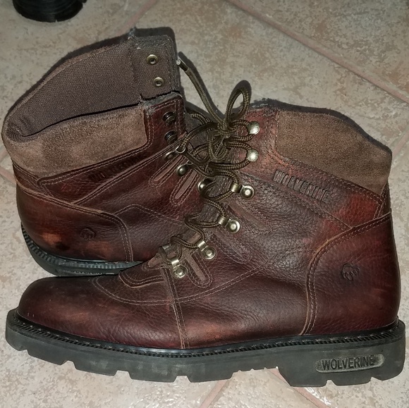 slip resistant leather boots